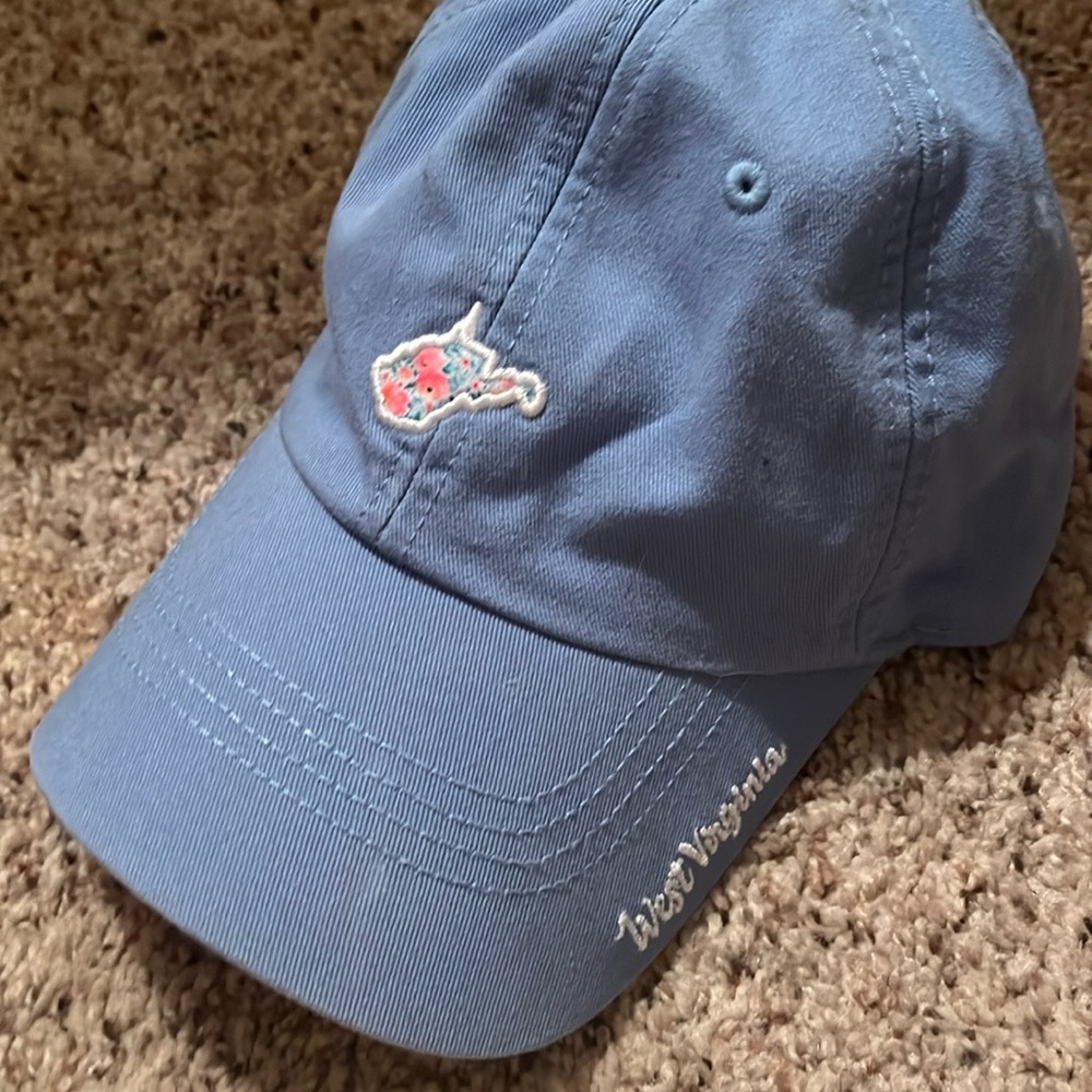 Women’s embroidered West Virginia ball cap.